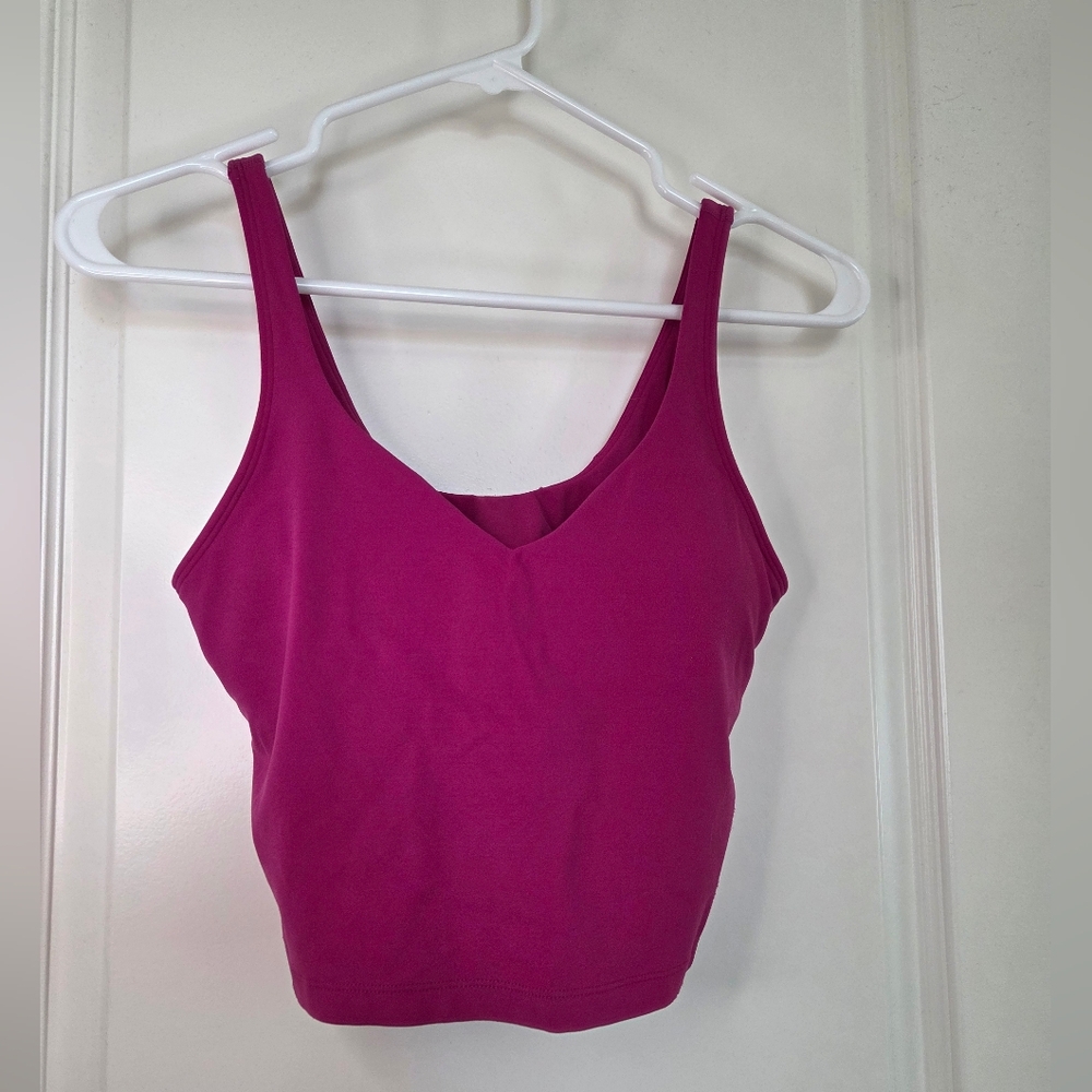 lululemon athletica Women's Align Tank - Ripened Raspberry - Picture 3 of 8